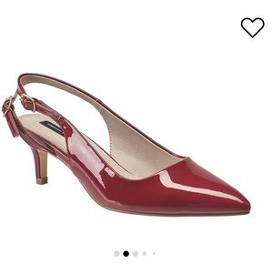 Womens French Connection Size 9 Red Pumps
